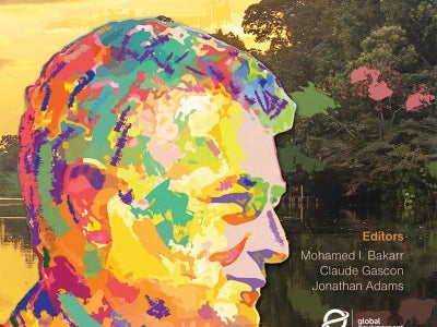 Cover image for publication "In Service of Nature and People: Science, Leadership, and the Conservation Legacy of Gustavo Fonseca"